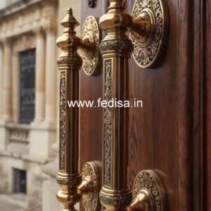 Brass Door Handle for Wooden Main Door BDR-1030
