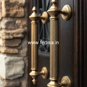 Designer Brass Door Handle for Interiors BDR-1054