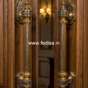 Brass Door Handle for Elegant Homes BDR-1059