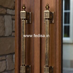 Brass Door Handle for Designer Homes BDR-1069