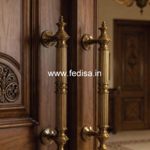Brass Door Handle for Contemporary Homes BDR-1085