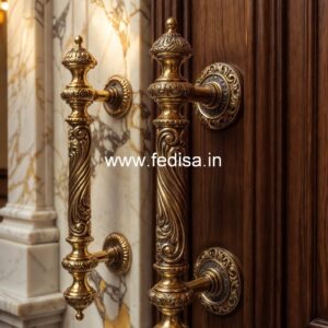 Classic Brass Door Hardware Designs BDR-1086