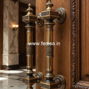 Brass Door Handle for Premium Homes BDR-1088