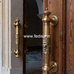 Brass Door Handle for Stylish Homes BDR-1090