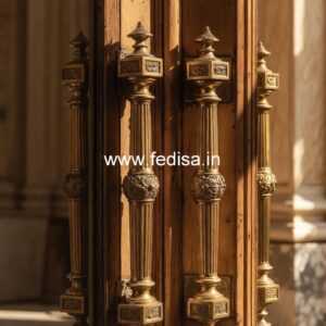 Top Brass Door Handle Designs for Luxury Homes BDR-1100