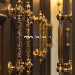 Luxury Brass Door Handle Price List BDR-1118