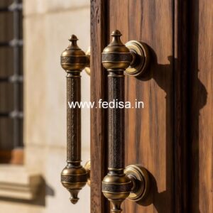 Decorative Brass Door Handles for Entry Doors BDR-1127