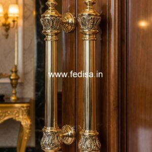 High-End Brass Door Handles for Premium Homes BDR-1177