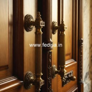 Luxury Brass Door Handle Trends BDR-1195