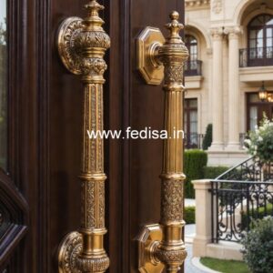 Elegant Brass Door Handles for Premium Homes BDR-1218