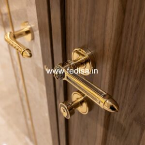 Stylish Luxury Brass Door Handles BDR-1228