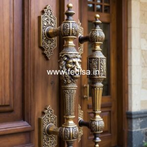Minimalist Brass Door Hardware Designs BDR-1250