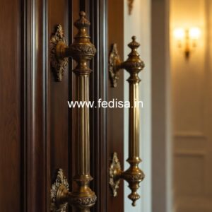 Modern Brass Door Hardware Collection BDR-1256