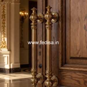 Classic Brass Door Handle Styles BDR-1295