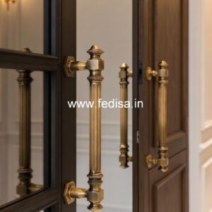 Vintage Brass Entry Door Styles BDR-1340