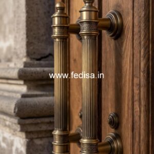 Elegant Brass Entry Door Designs BDR-1390