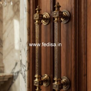 Designer Brass Door Handles for Luxury Homes BDR-1409