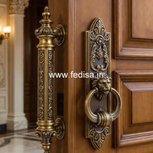 Modern Entrance Brass Handle Designs BDR-1437