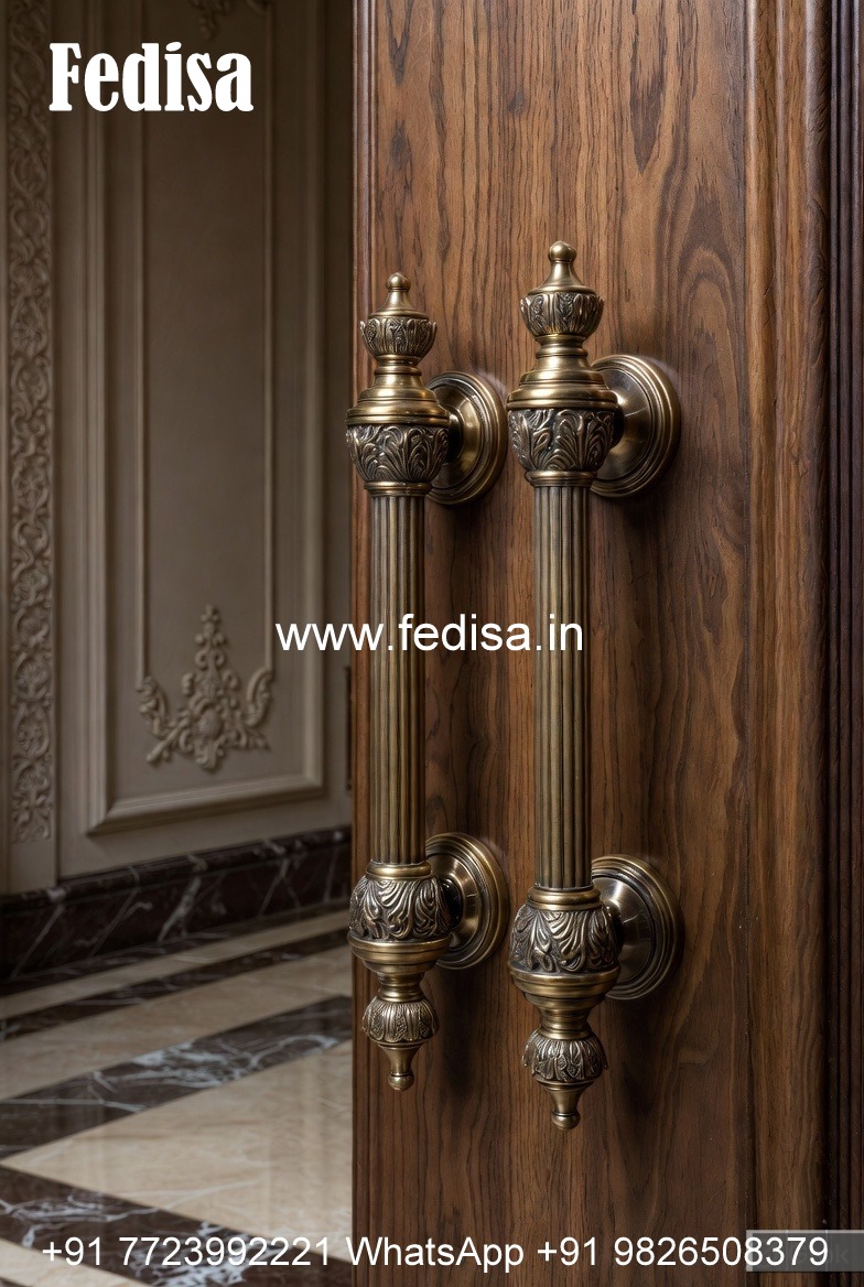 Luxury Brass Door Handle Designs for Modern Homes BDR-1522