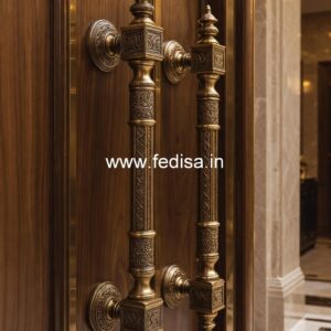 Minimalist Brass Door Handles for Modern Interiors BDR-1534