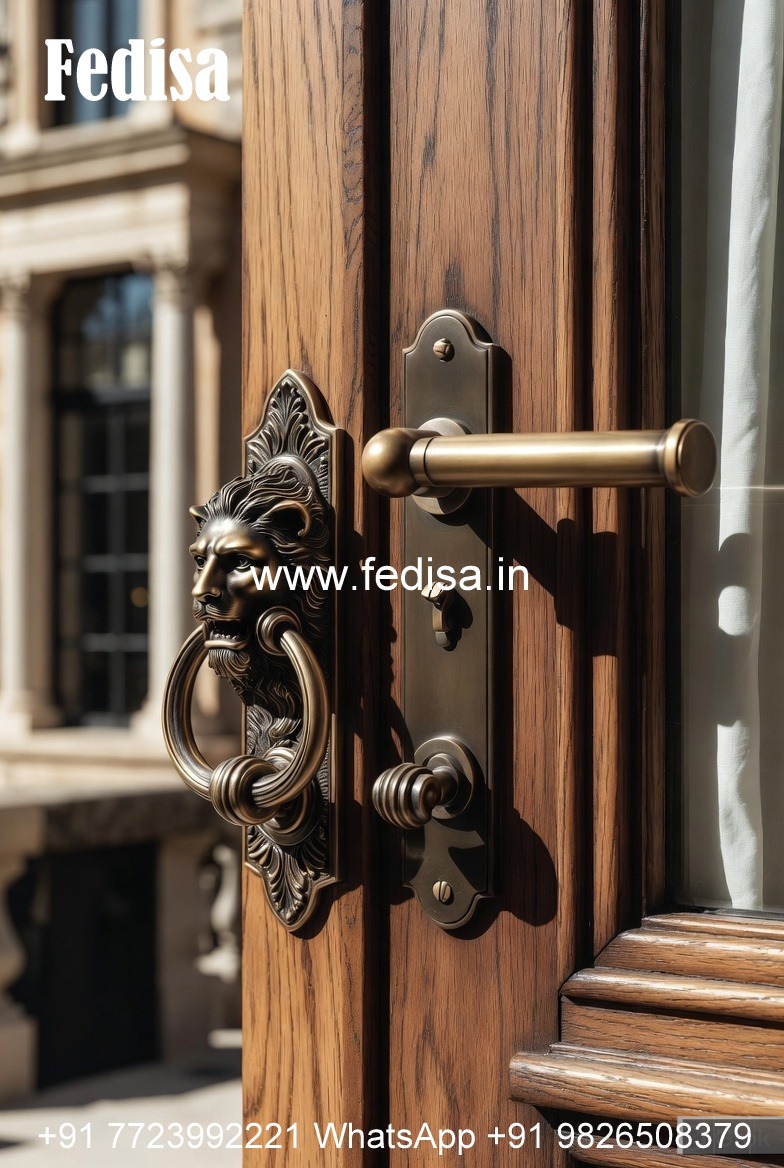 Contemporary Brass Door Handle Styles BDR-1556