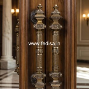 Luxury Brass Door Handle Designs for Villas BDR-1578