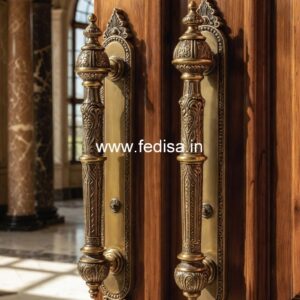 Stylish Luxury Brass Handles for Main Doors BDR-1590