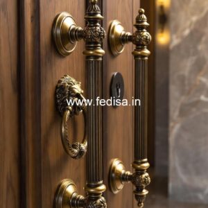 Luxury Brass Door Handle Styles BDR-1617