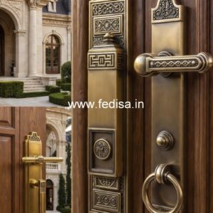 Stylish Brass Handles for Luxury Doors BDR-1623