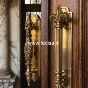 Premium Brass Door Hardware for Villas BDR-1624