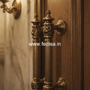 Premium Brass Door Handles for Modern Homes BDR-1628
