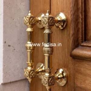 Minimalist Brass Door Handle Styles BDR-1645
