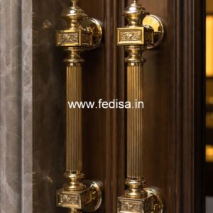 Modern Brass Door Handle Inspirations BDR-1662