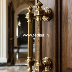 Stunning Entry Door Brass Handles BDR-1754