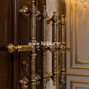 Modern Brass Door Handle for Home BDR-1806