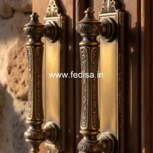 Heavy Brass Door Handle Designs India BDR-1810