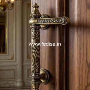 Handcrafted Brass Door Handle Designs BDR-1815