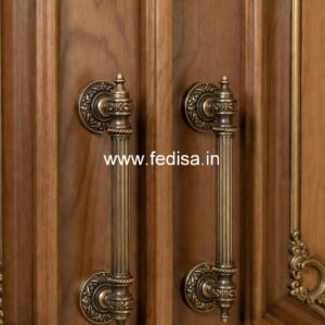 Brass Door Handle with Designer Finish BDR-1830