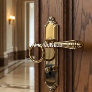 Brass Door Handle with Premium Finish BDR-1877