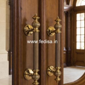Brass Door Handle with Unique Design BDR-1898