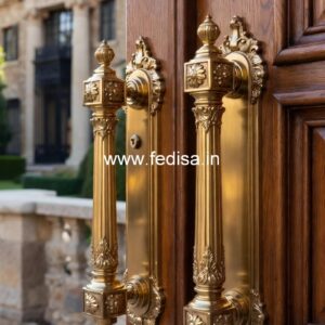 Brass Door Handle for High-End Homes BDR-1902