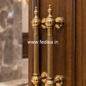Classic Brass Door Handles for Wooden Doors BDR-1929