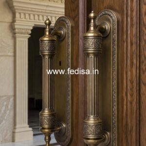 Minimalist Brass Door Handles for Modern Interiors BDR-1936