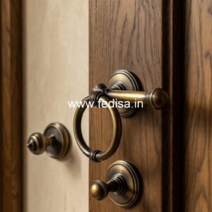 Classic Brass Door Handles for Traditional Homes BDR-1963