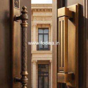 Elegant Luxury Brass Door Handle Designs BDR-1994