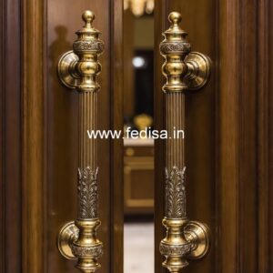 Designer Brass Entry Door Handles BDR-1997