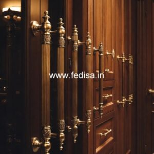 Exclusive Brass Handle Designs for Doors BDR-2004