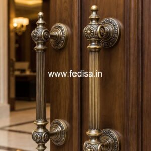 Designer Brass Handles for Luxury Doors BDR-2008