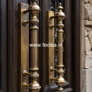 Sleek Brass Door Handle Inspirations BDR-2049