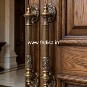 Antique Brass Door Hardware Designs BDR-2108